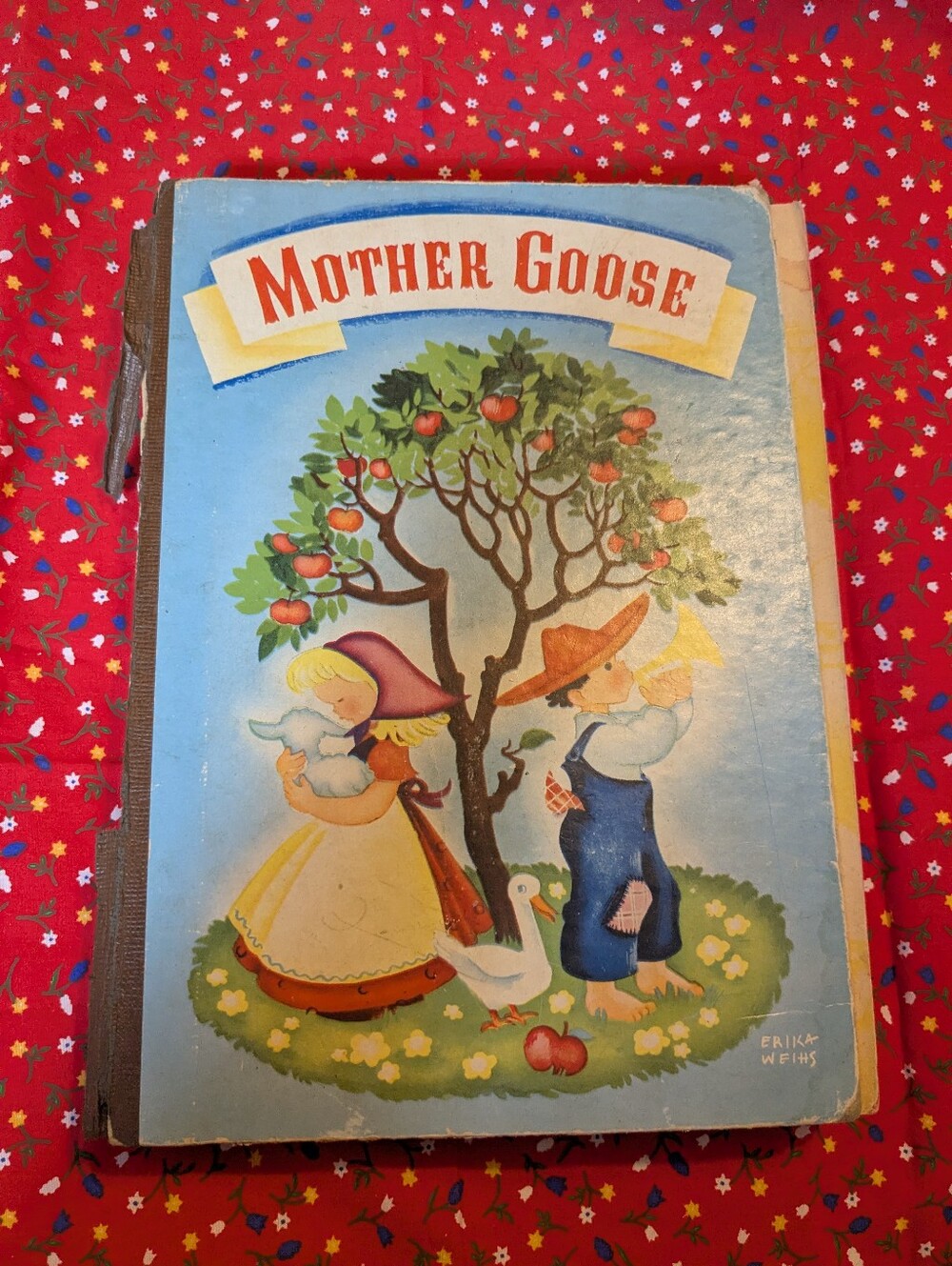 1941 Mother Goose Book Hardcover